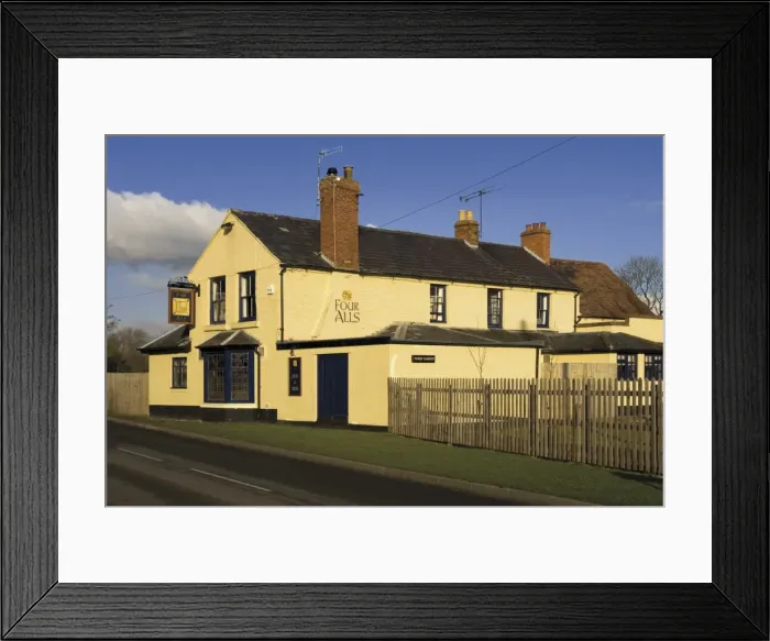 Framed Print : The Four Alls pub, Welford on Avon, Warwickshire, England, United Kingdom, Euorpe Framed Print : The Four Alls pub, Welford on Avon, Warwickshire, England, United Kingdom, Euorpe