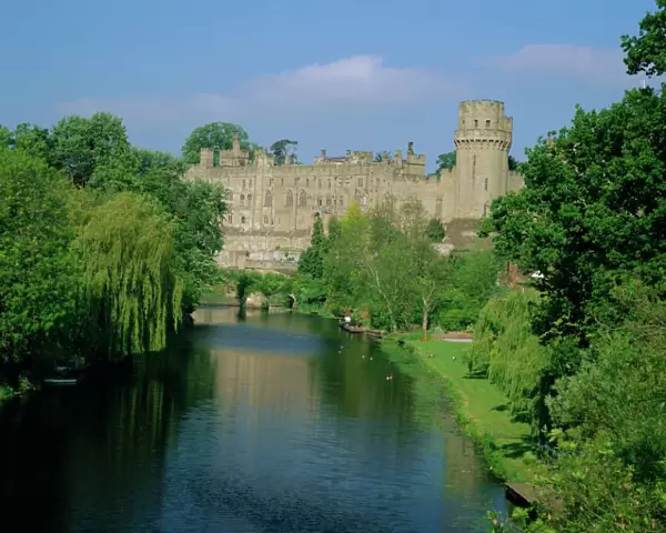 Warwick Castle, Warwick, Warwickshire, England, UK, Europe