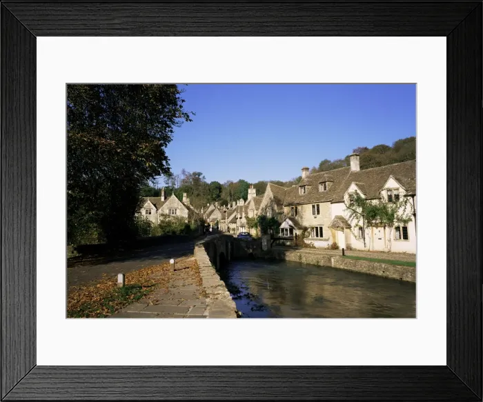 Framed Print : Village of Castle Combe, Wiltshire, England, United Kingdom, Europe Framed Print : Village of Castle Combe, Wiltshire, England, United Kingdom, Europe
