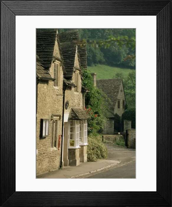 Framed Print : Castle Combe, By Brook valley, Wiltshire, England, United Kingdom, Europe Framed Print : Castle Combe, By Brook valley, Wiltshire, England, United Kingdom, Europe