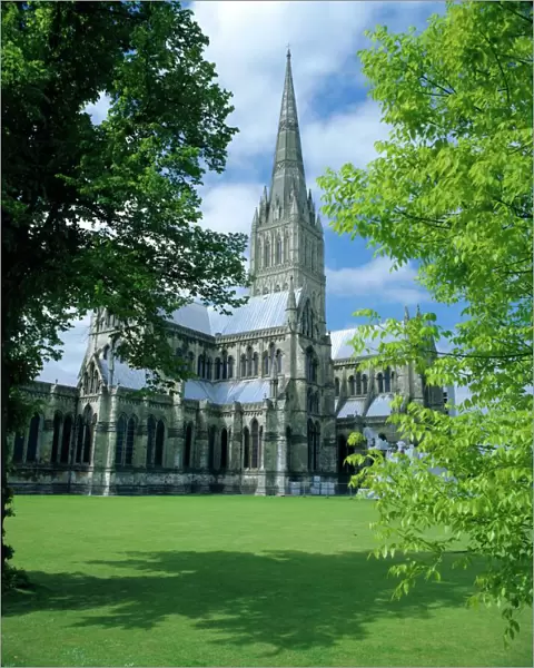 Salisbury Cathedral (Tallest spire in England), Wiltshire, England