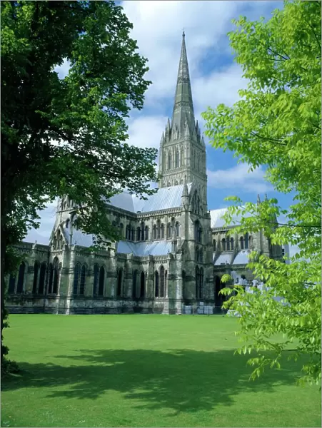 Salisbury Cathedral (Tallest spire in England), Wiltshire, England