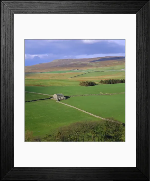 Framed Print : The Yorkshire Dales near Malham, North Yorkshire, England Framed Print : The Yorkshire Dales near Malham, North Yorkshire, England