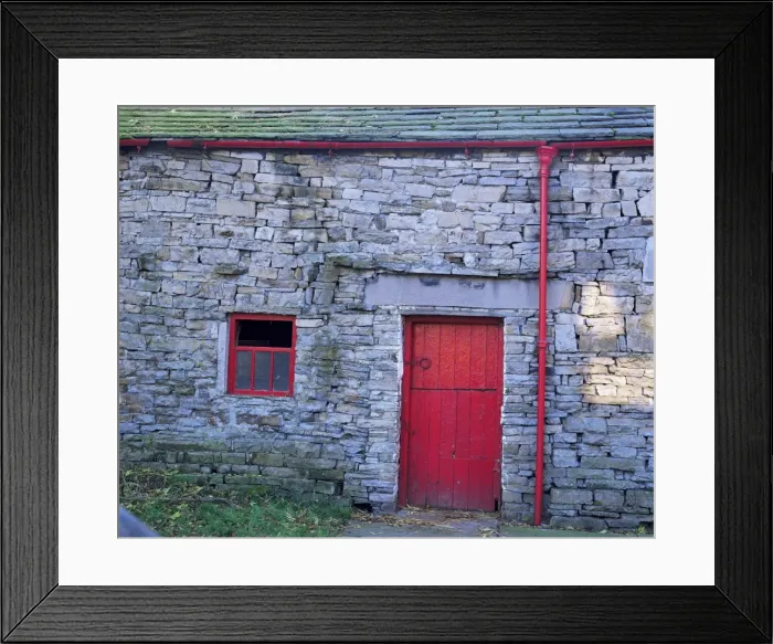 Framed Print : Farm building at Hardraw, Wensleydale, Yorkshire Dales, England, United Kingdom, Europe Framed Print : Farm building at Hardraw, Wensleydale, Yorkshire Dales, England, United Kingdom, Europe