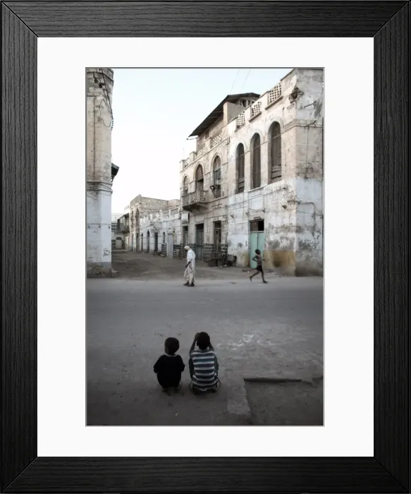 Framed Print : Daily life in the coastal town of Massawa, Eritrea, Africa Framed Print : Daily life in the coastal town of Massawa, Eritrea, Africa