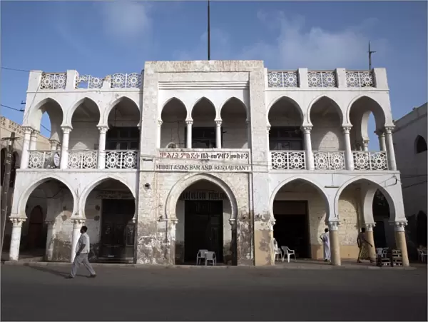 Ottoman architecture visible in the coastal town of Massawa, Eritrea, Africa