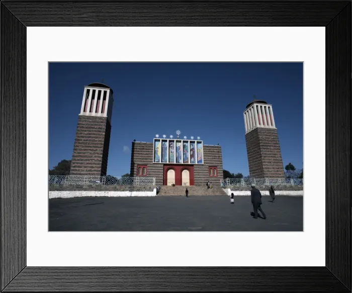 Framed Print : The Enda Mariam Orthodox Cathedral built in 1938, Asmara, Eritrea, Africa Framed Print : The Enda Mariam Orthodox Cathedral built in 1938, Asmara, Eritrea, Africa