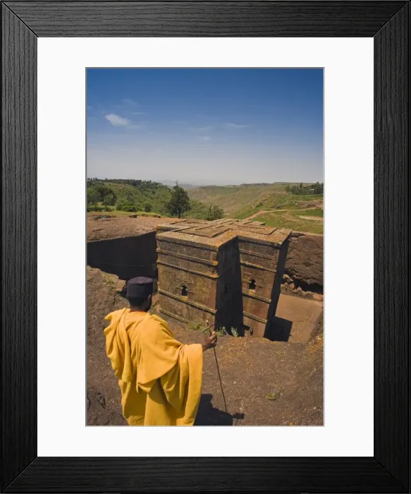Framed Print : The Sunken Rock Hewn church of Bet Giyorgis (St George), Lalibela, Northern Ethiopia Framed Print : The Sunken Rock Hewn church of Bet Giyorgis (St George), Lalibela, Northern Ethiopia