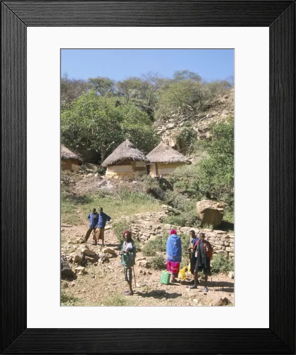 Framed Print : Traditional village houses in village of Sof Omar, Southern Highlands, Ethiopia, Africa Framed Print : Traditional village houses in village of Sof Omar, Southern Highlands, Ethiopia, Africa