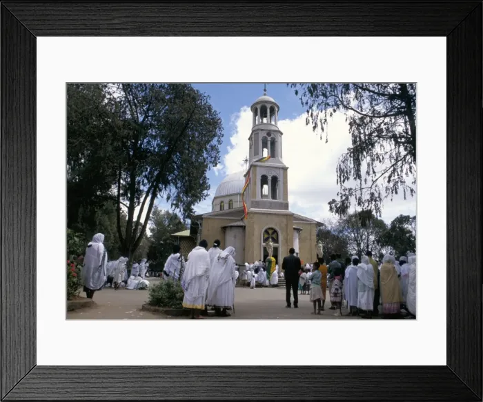 Framed Print : Festival of St. Marys, St. Marys church, Addis Ababa, Ethiopia, Africa Framed Print : Festival of St. Marys, St. Marys church, Addis Ababa, Ethiopia, Africa