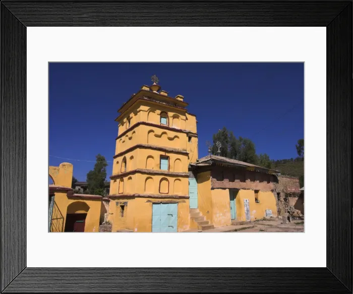 Framed Print : Arbatu Enessa Church, Aksum, Ethiopia, Africa Framed Print : Arbatu Enessa Church, Aksum, Ethiopia, Africa