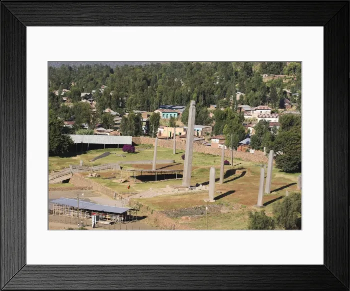 Framed Print : Northern Stelae Park, UNESCO World Heritage Site, Aksum, Ethiopia, Africa Framed Print : Northern Stelae Park, UNESCO World Heritage Site, Aksum, Ethiopia, Africa