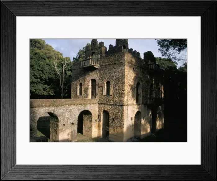 Framed Print : The Pavilion of Delight built for King Fasilidas, Gondar, Ethiopia, Africa Framed Print : The Pavilion of Delight built for King Fasilidas, Gondar, Ethiopia, Africa