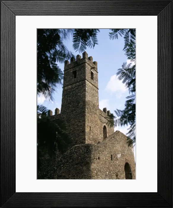 Framed Print : Chancellery, 17th century castle, Gondar, Ethiopia, Africa Framed Print : Chancellery, 17th century castle, Gondar, Ethiopia, Africa