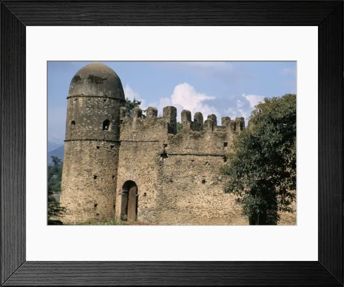 Framed Print : Compound walls, Royal Enclosure, 17th century castle, Gondar, Ethiopia, Africa Framed Print : Compound walls, Royal Enclosure, 17th century castle, Gondar, Ethiopia, Africa