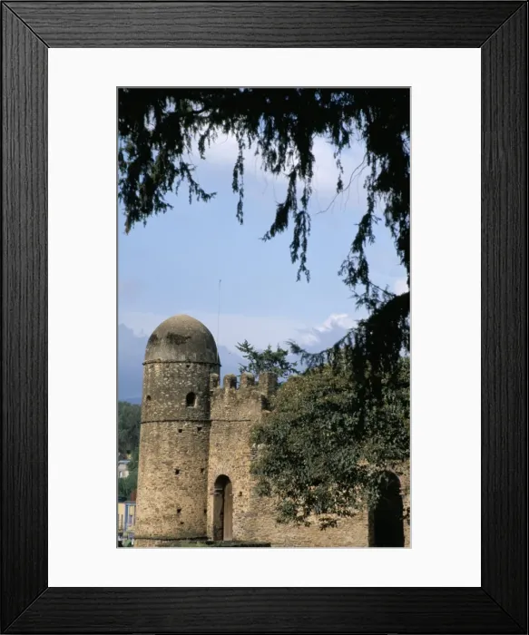 Framed Print : Compound walls, Royal Enclosure, 17th century castle, Gondar, Ethiopia, Africa Framed Print : Compound walls, Royal Enclosure, 17th century castle, Gondar, Ethiopia, Africa