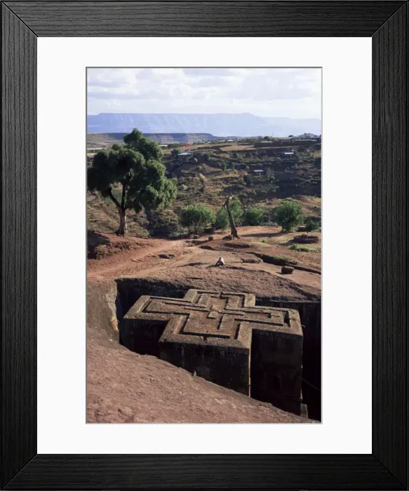 Framed Print : Bet Giorgis church, Lalibela, UNESCO World Heritage Site, Ethiopia, Africa Framed Print : Bet Giorgis church, Lalibela, UNESCO World Heritage Site, Ethiopia, Africa
