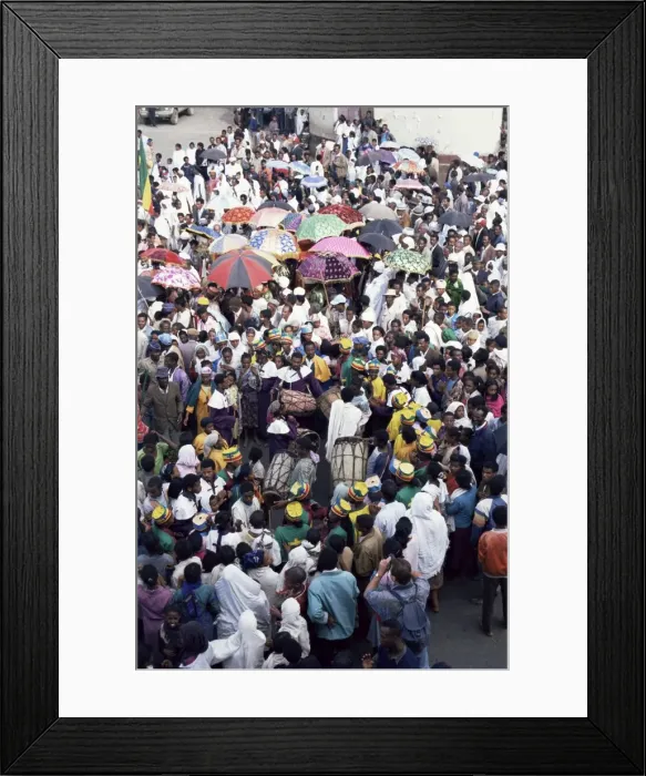 Framed Print : Timket, Gondar, Ethiopia, Africa Framed Print : Timket, Gondar, Ethiopia, Africa