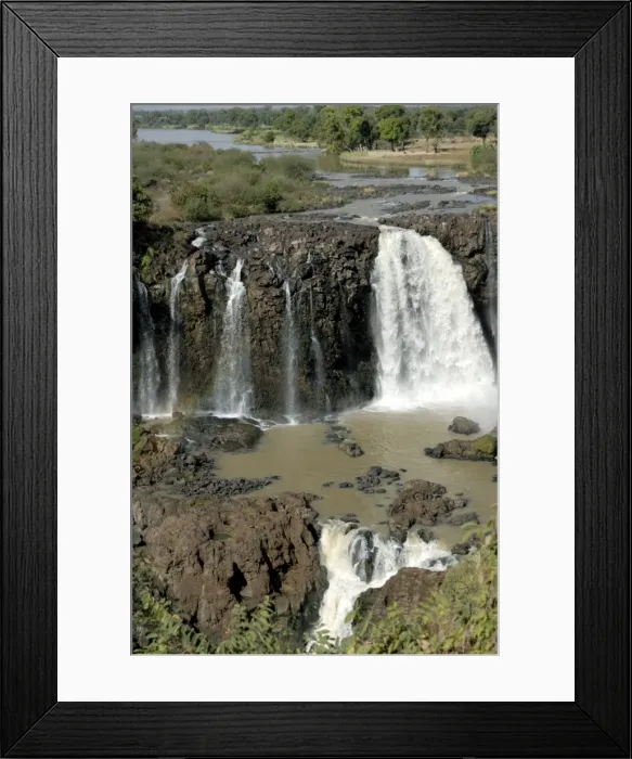 Framed Print : Blue Nile Falls, Ethiopia, Africa Framed Print : Blue Nile Falls, Ethiopia, Africa