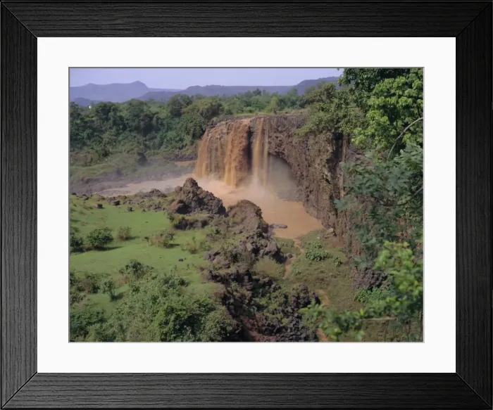 Framed Print : Thomson Falls on the Blue Nile, Ethiopia, Africa Framed Print : Thomson Falls on the Blue Nile, Ethiopia, Africa