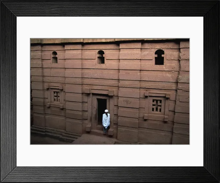 Framed Print : Rock hewn Emmanuel church at Lalibela, UNESCO World Heritage Site, Ethiopia, Africa Framed Print : Rock hewn Emmanuel church at Lalibela, UNESCO World Heritage Site, Ethiopia, Africa