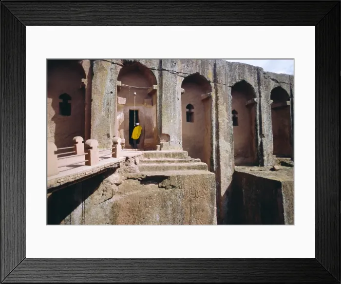 Framed Print : Rock cut Church of Gabriel and Raphael, (10th - 13th c. ) Lalibela, Wollo region Framed Print : Rock cut Church of Gabriel and Raphael, (10th - 13th c. ) Lalibela, Wollo region
