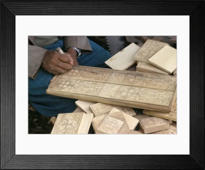 Framed Print : Sculptor working in wood, Axoum (Aksum) (Axum), Tigre region, Ethiopia, Africa Framed Print : Sculptor working in wood, Axoum (Aksum) (Axum), Tigre region, Ethiopia, Africa