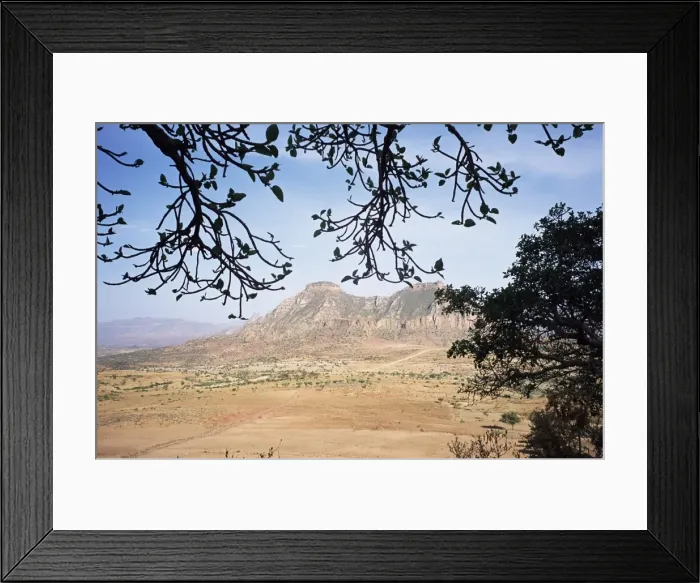 Framed Print : On the slopes of Mount Workamba, Tambien region, Tigre province, Ethiopia, Africa Framed Print : On the slopes of Mount Workamba, Tambien region, Tigre province, Ethiopia, Africa