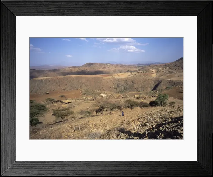 Framed Print : Terari Wenz region, Wollo province, Ethiopia, Africa Framed Print : Terari Wenz region, Wollo province, Ethiopia, Africa