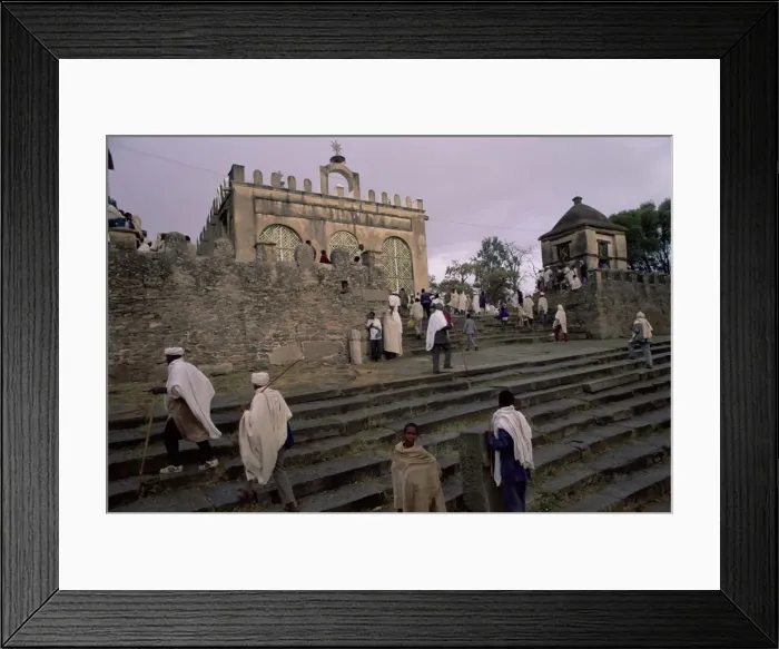 Framed Print : Christian pilgrims, Easter festival, Sainte Marie de Sion, Axoum (Axum) (Aksum) Framed Print : Christian pilgrims, Easter festival, Sainte Marie de Sion, Axoum (Axum) (Aksum)