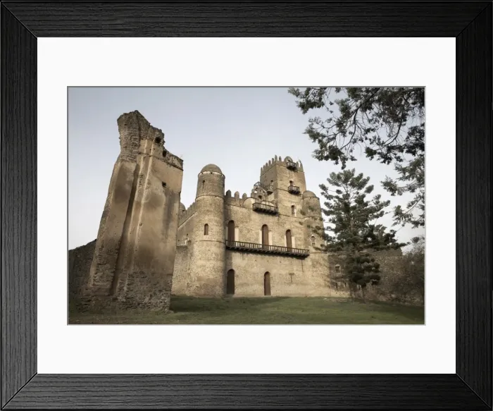 Framed Print : Fasiladas Palace, part of the Royal Enclosure, Gondar, UNESCO World Heritage Site Framed Print : Fasiladas Palace, part of the Royal Enclosure, Gondar, UNESCO World Heritage Site