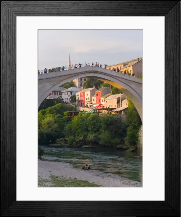 Framed Print : The famous Old Bridge of Mostar built in 1566, destroyed in 1993, rebuilt in 2004 as the New Old Bridge, Mostar, Herzegovina, Bosnia and Herzegovina Framed Print : The famous Old Bridge of Mostar built in 1566, destroyed in 1993, rebuilt in 2004 as the New Old Bridge, Mostar, Herzegovina, Bosnia and Herzegovina