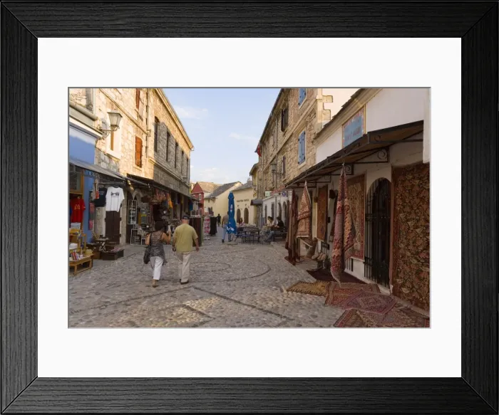 Framed Print : Old Town, Mostar, Herzegovina, Bosnia Herzegovina, Europe Framed Print : Old Town, Mostar, Herzegovina, Bosnia Herzegovina, Europe