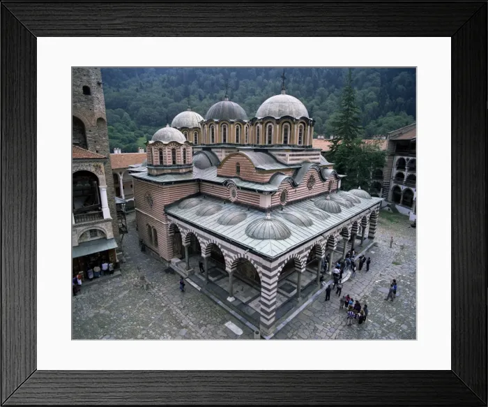 Framed Print : Main church, Rila monastery, UNESCO World Heritage Site, Bulgaria, Europe Framed Print : Main church, Rila monastery, UNESCO World Heritage Site, Bulgaria, Europe