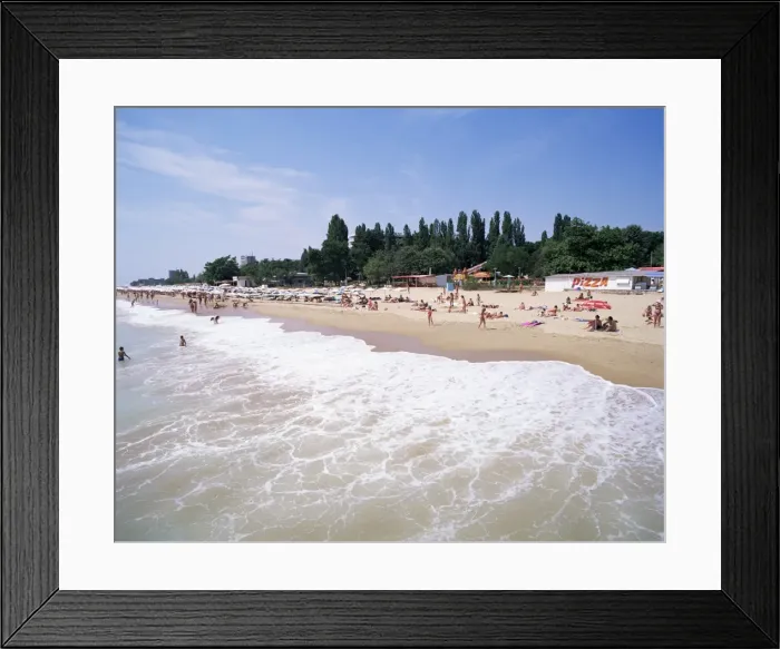 Framed Print : Golden sands, Bulgaria, Europe Framed Print : Golden sands, Bulgaria, Europe