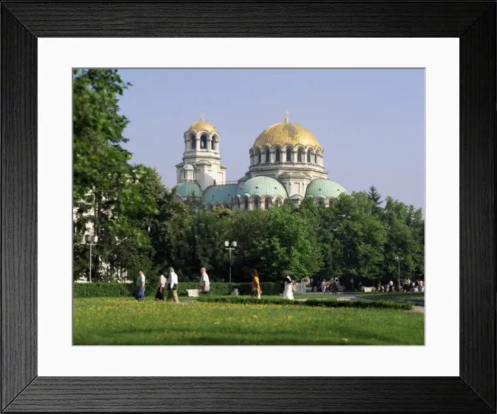 Framed Print : Alexander Nevski cathedral, Sofia, Bulgaria, Europe Framed Print : Alexander Nevski cathedral, Sofia, Bulgaria, Europe