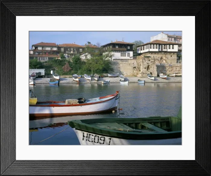 Framed Print : Nessebur, Black Sea coast, Bulgaria, Europe