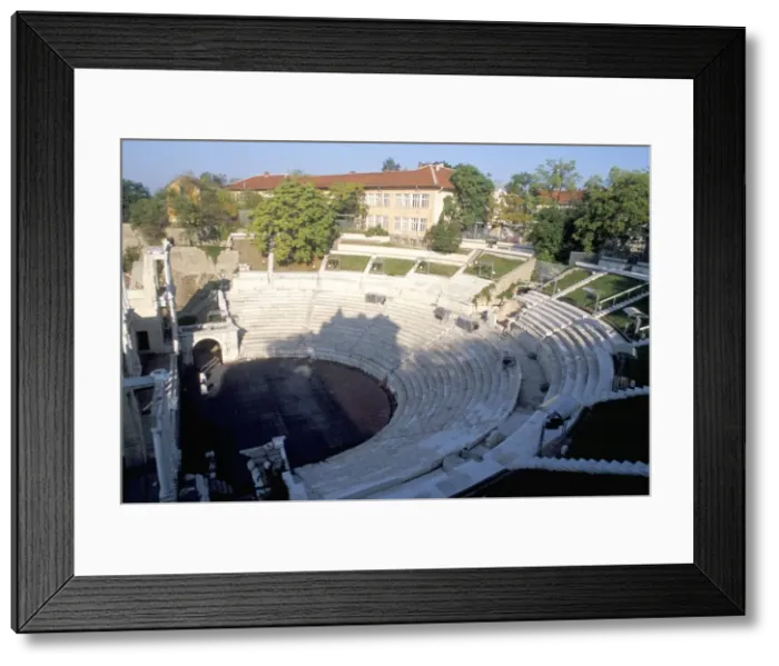 Framed Print : Roman theatre, Plovdiv, Bulgaria, Europe Framed Print : Roman theatre, Plovdiv, Bulgaria, Europe