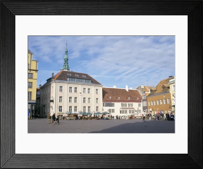 Framed Print : Town Hall Square, Old Tallinn, Tallinn, Estonia, Baltic States, Europe Framed Print : Town Hall Square, Old Tallinn, Tallinn, Estonia, Baltic States, Europe
