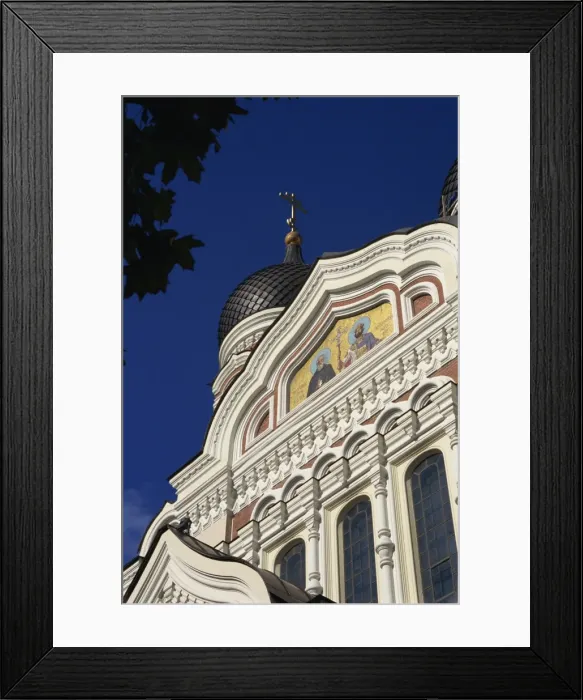 Framed Print : Low angle view of Alexander Nevsky Christian cathedral, Old Tallinn, UNESCO World Heritage Site Framed Print : Low angle view of Alexander Nevsky Christian cathedral, Old Tallinn, UNESCO World Heritage Site