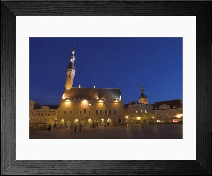 Framed Print : Old Town Hall in Old Town Square at night, Old town, UNESCO World Heritage Site Framed Print : Old Town Hall in Old Town Square at night, Old town, UNESCO World Heritage Site