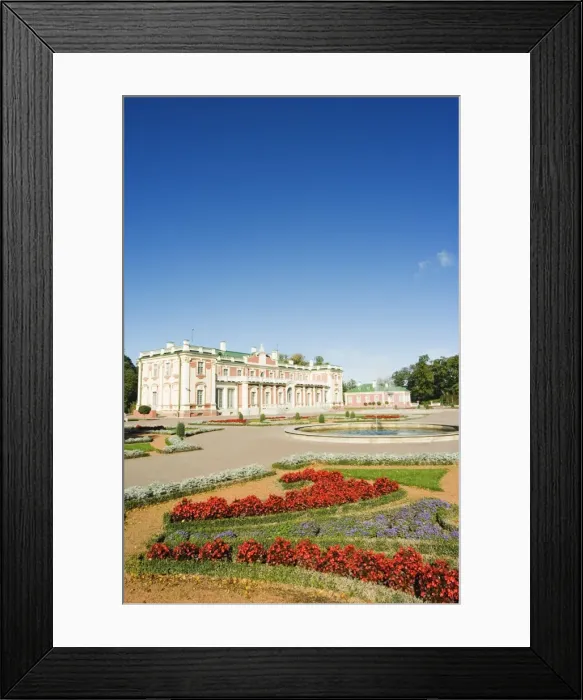 Framed Print : Garden at Kadriorg Palace, residence of the president of Estonia, Tallinn Framed Print : Garden at Kadriorg Palace, residence of the president of Estonia, Tallinn