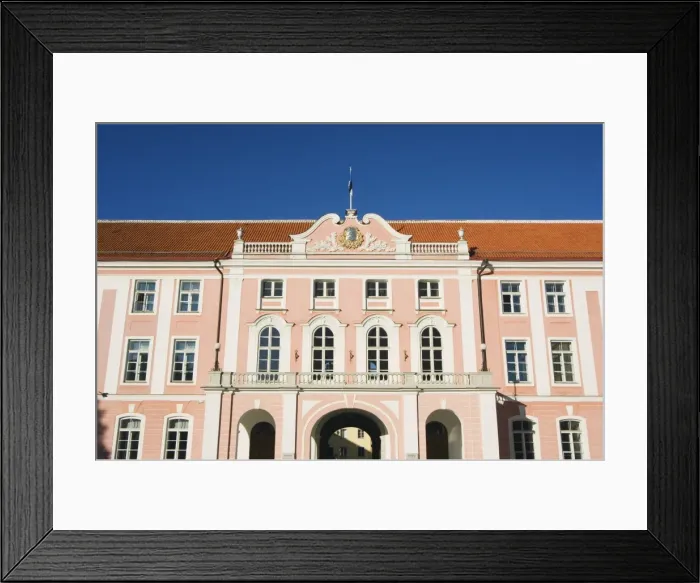 Framed Print : The 18th century Parliament Building on Toompea Hill, Old Town, UNESCO World Heritage Site Framed Print : The 18th century Parliament Building on Toompea Hill, Old Town, UNESCO World Heritage Site