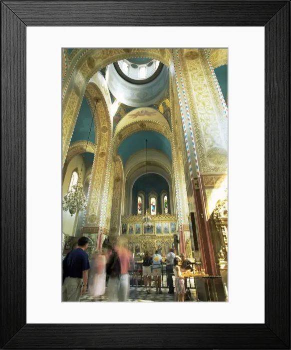 Framed Print : Interior of the Russian Orthodox Alexander Nevsky Cathedral, Toompea, Tallinn Framed Print : Interior of the Russian Orthodox Alexander Nevsky Cathedral, Toompea, Tallinn