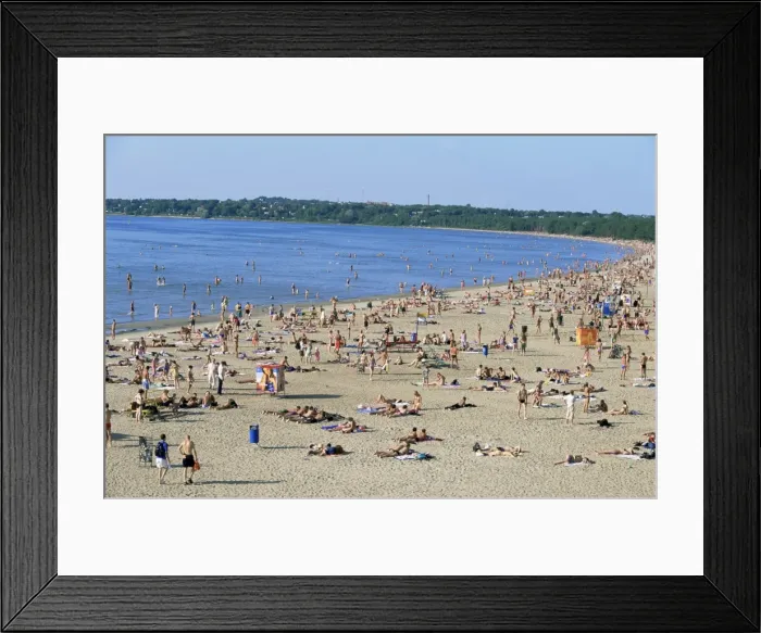 Framed Print : Pirita beach, Estonia, Baltic States, Europe Framed Print : Pirita beach, Estonia, Baltic States, Europe