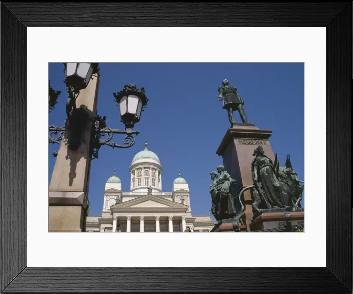 Framed Print : Alexander II statue and Lutheran Cathedral, Helsinki, Finland, Scandinavia, Europe Framed Print : Alexander II statue and Lutheran Cathedral, Helsinki, Finland, Scandinavia, Europe