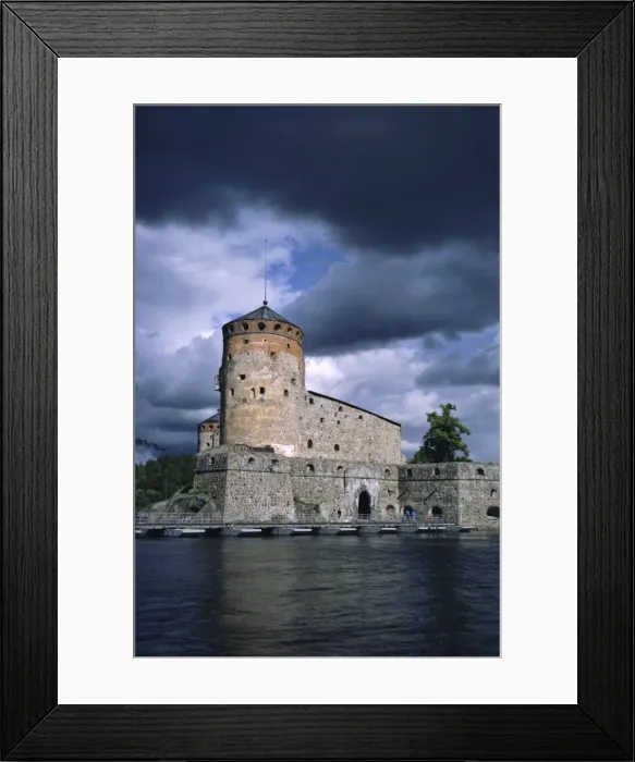 Framed Print : Olavinlinna Castle dating from 1475, Savonlinna, Finland, Scandinavia, Europe Framed Print : Olavinlinna Castle dating from 1475, Savonlinna, Finland, Scandinavia, Europe
