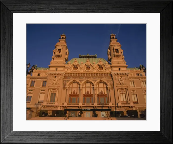Framed Print : The east front of the Casino, Monte Carlo, Monaco, Europe Framed Print : The east front of the Casino, Monte Carlo, Monaco, Europe
