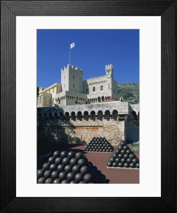 Framed Print : Palais du Prince, Monaco, Cote d Azur, Europe Framed Print : Palais du Prince, Monaco, Cote d Azur, Europe