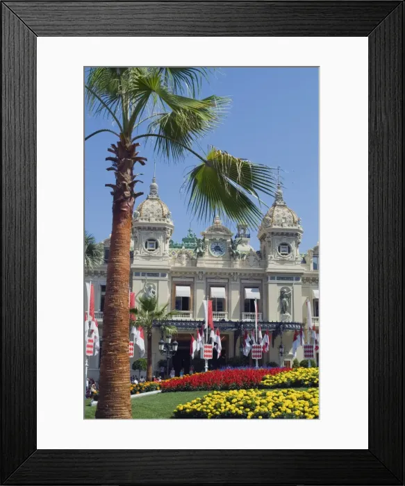 Framed Print : Casino, Monte Carlo, Monaco, Europe Framed Print : Casino, Monte Carlo, Monaco, Europe